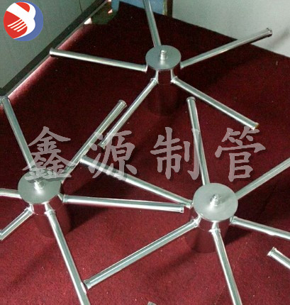 不銹鋼交叉進水裝置，不銹鋼布水器